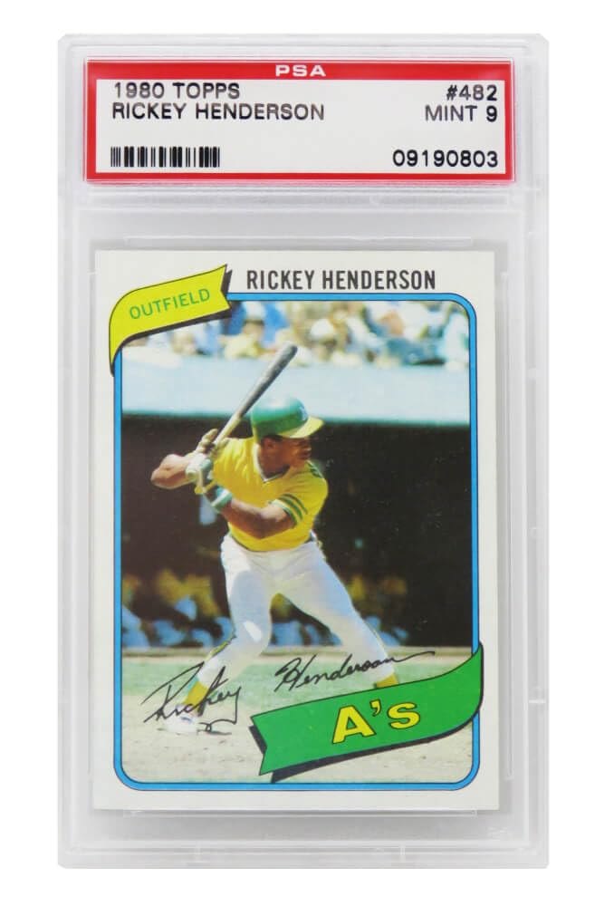 その他 Rickey Henderson RC 1980 Topps #482 RC Amazon.com: Rickey Henderson (Oakland A's) 1980 Topps